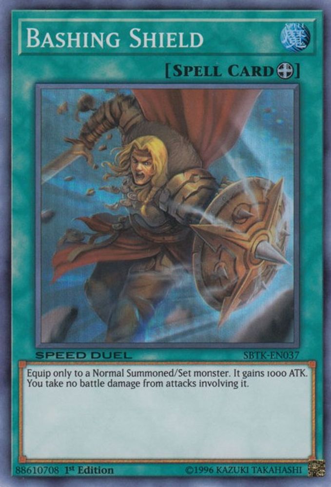 Bashing Shield (SBTK-EN037) - Super Rare