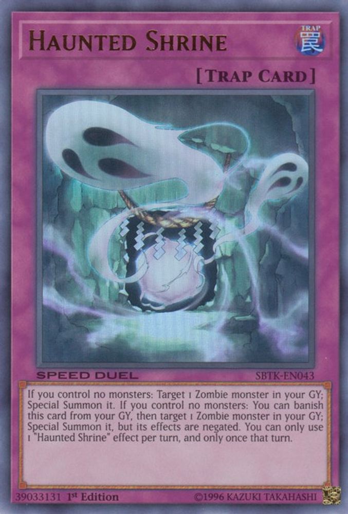 Haunted Shrine (SBTK-EN043) - Ultra Rare