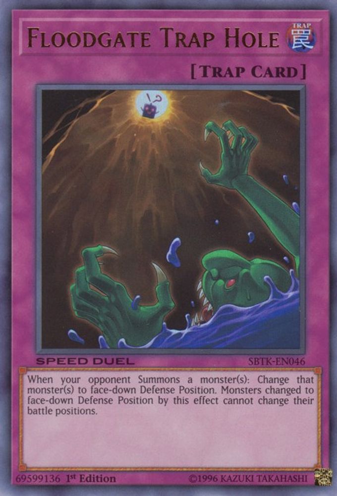 Floodgate Trap Hole (SBTK-EN046) - Ultra Rare