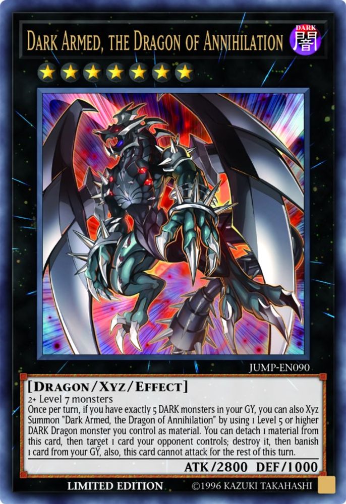 Dark Armed, le dragon de l'annihilation [JUMP-EN090] Ultra Rare 