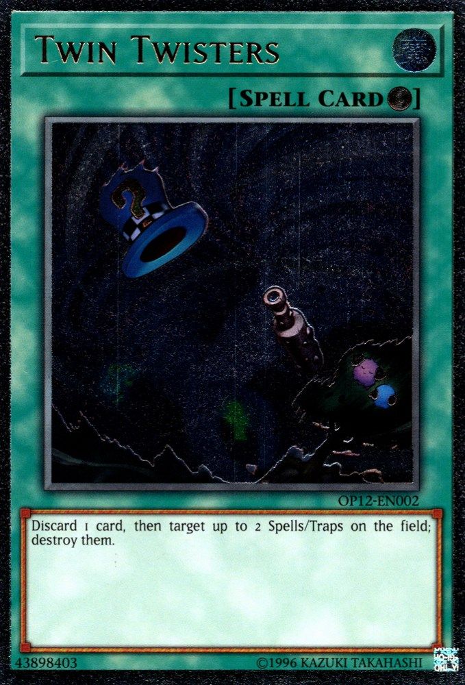 Twin Twisters (UTR) (OP12-EN002) - Ultimate Rare