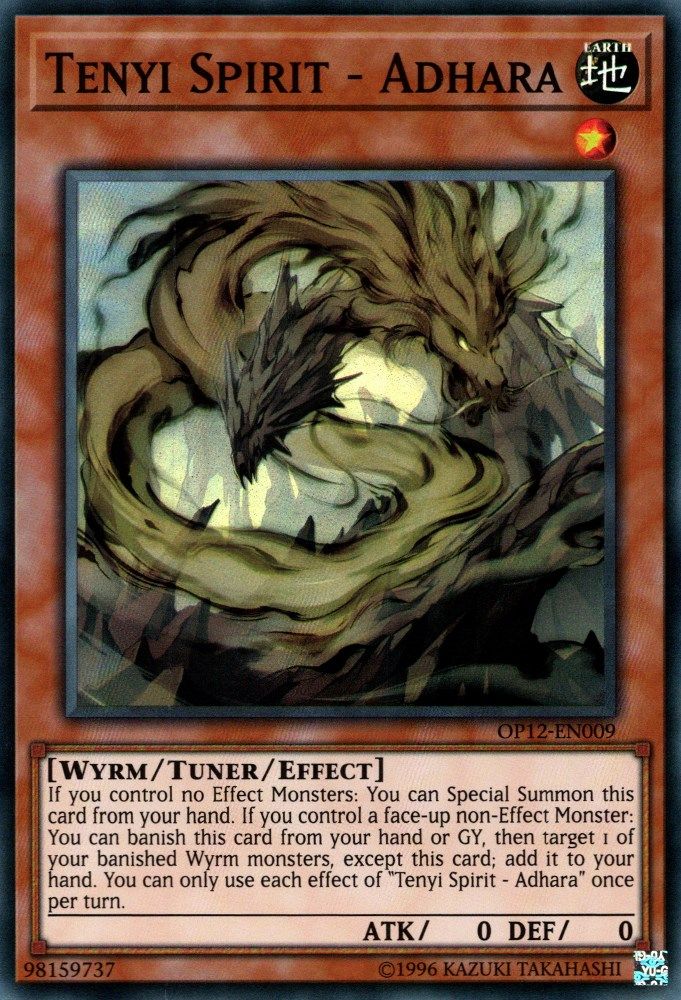 Tenyi Spirit - Adhara (OP12-EN009) - Super Rare