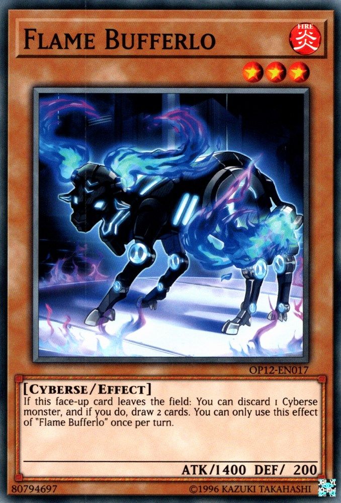 Flame Bufferlo (OP12-EN017) - Common