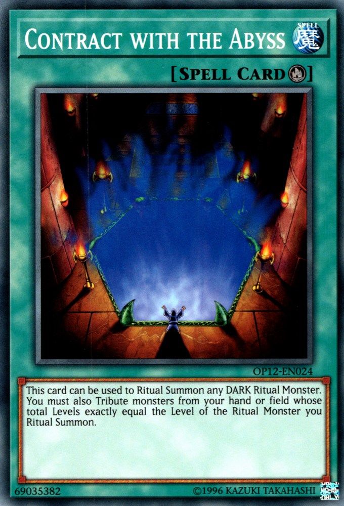 Contract with the Abyss (OP12-EN024) - Common