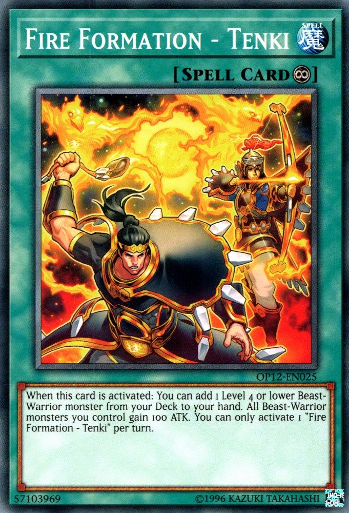 Fire Formation - Tenki (OP12-EN025) - Common