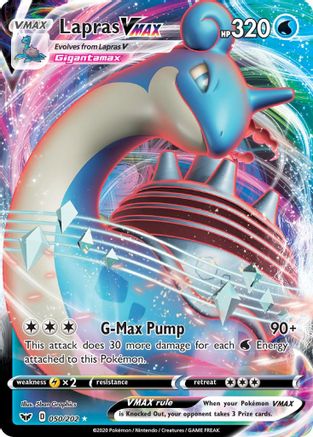 Lapras VMAX 050  - Holofoil - Ultra Rare