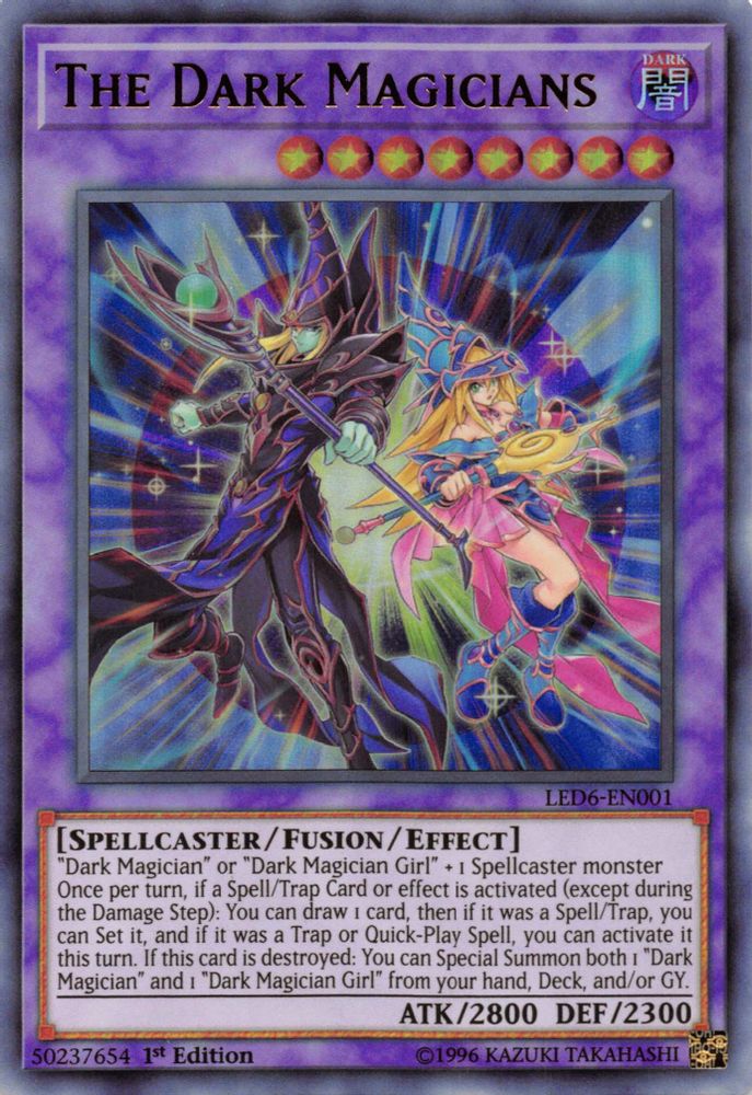 The Dark Magicians (LED6-EN001) - Ultra Rare
