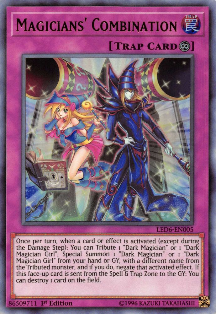 Combinaison de magiciens [LED6-EN005] Ultra Rare 