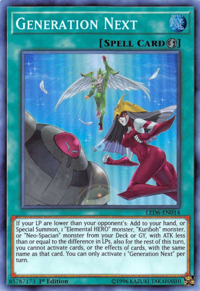 Generation Next (LED6-EN014) - Super Rare