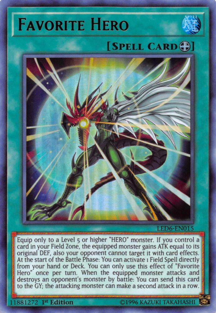 Héros préféré [LED6-EN015] Ultra Rare 