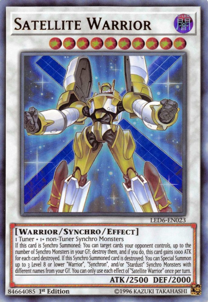 Satellite Warrior (LED6-EN023) - Ultra Rare