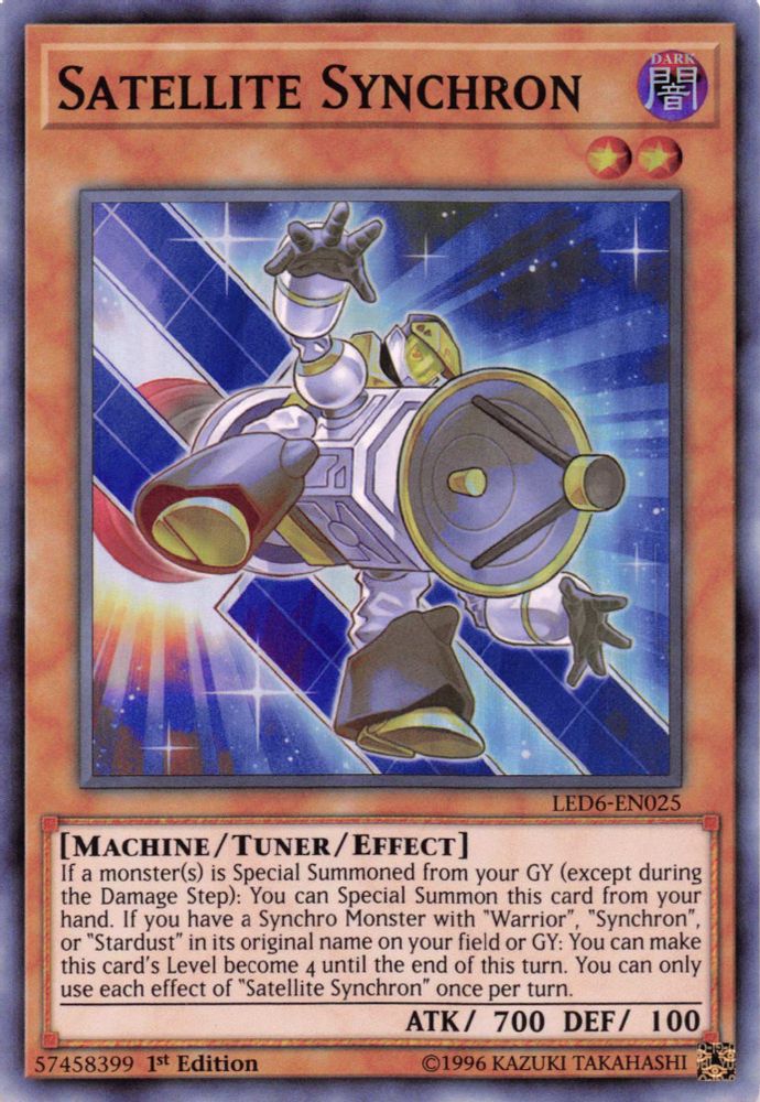 Satellite Synchron (LED6-EN025) - Super Rare