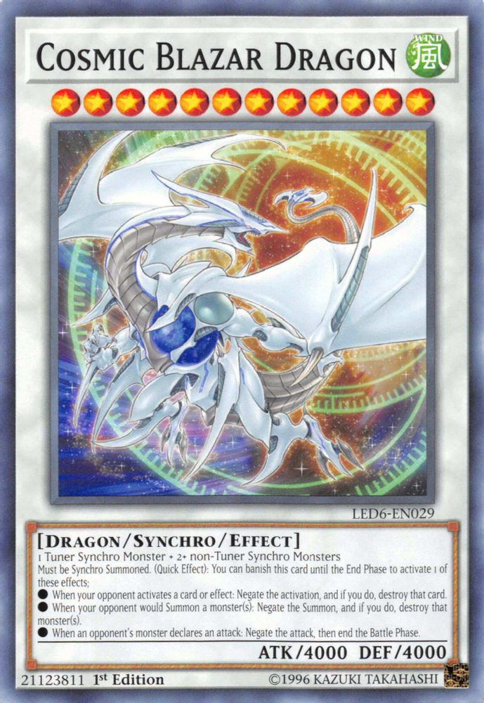 Dragon Blazar Cosmique [LED6-EN029] Commun 