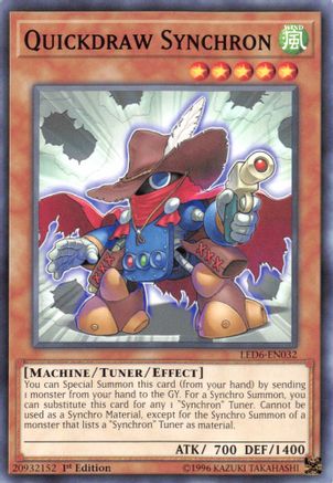 Quickdraw Synchron (LED6-EN032) - Legendary Duelists: Magical Hero Unlimited
