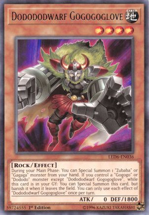 Dodododwarf Gogogoglove (LED6-EN036) - Legendary Duelists: Magical Hero Unlimited