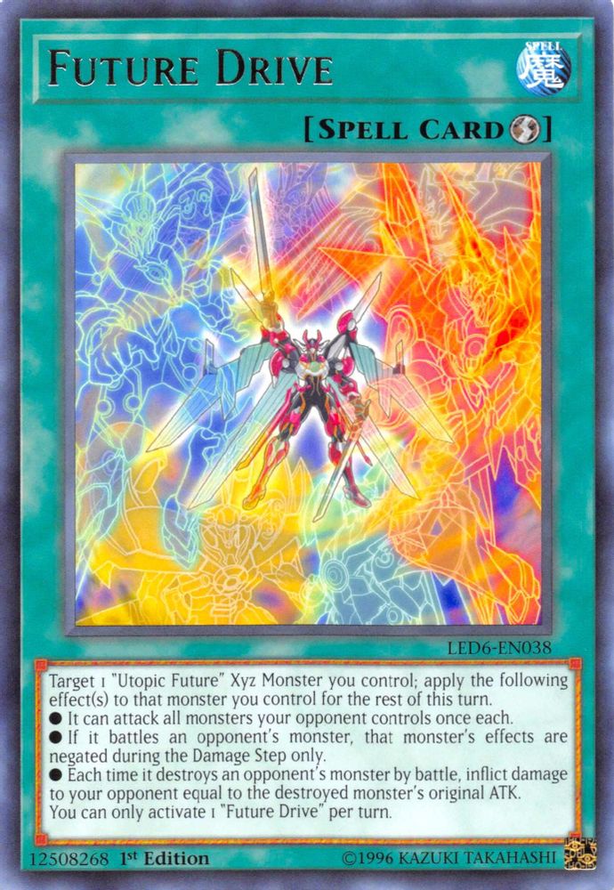 Future Drive [LED6-EN038] Rare 