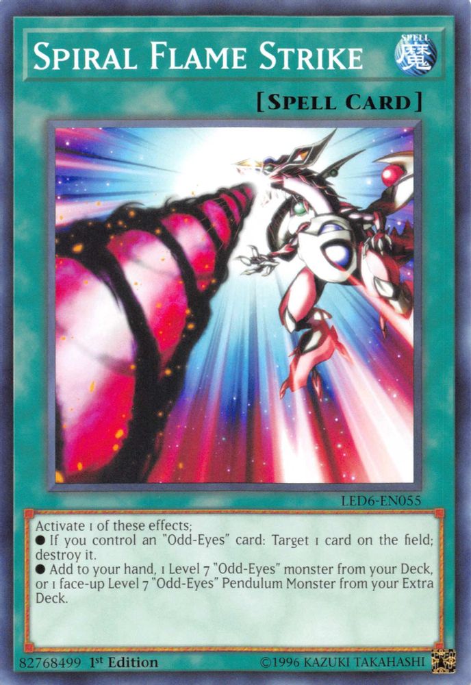Spiral Flame Strike (LED6-EN055) - Common