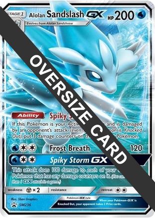 Alolan Sandslash GX - SM236  - Holofoil - Promo