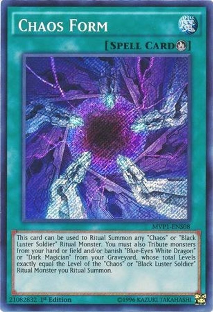 Chaos Form (MVP1-ENS08) - Secret Rare