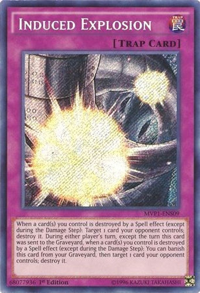 Induced Explosion (MVP1-ENS09) - Secret Rare