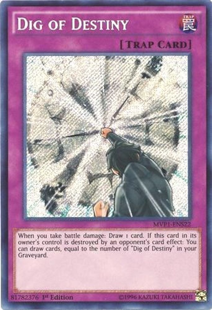 Dig of Destiny (MVP1-ENS22) - Secret Rare