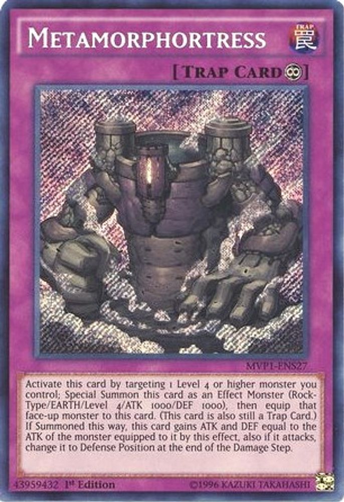 Metamorphortress (MVP1-ENS27) - Secret Rare