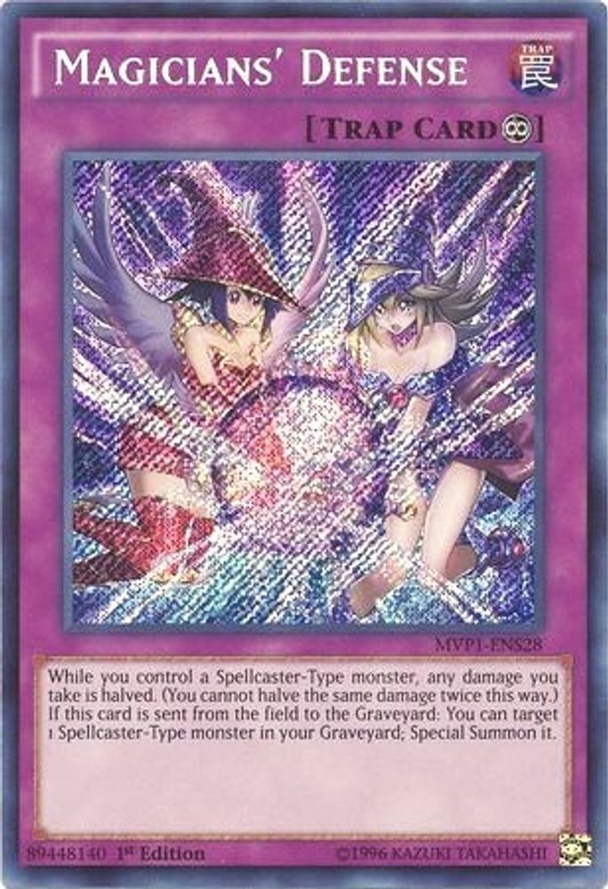 Défense des magiciens [MVP1-ENS28] Secret Rare 