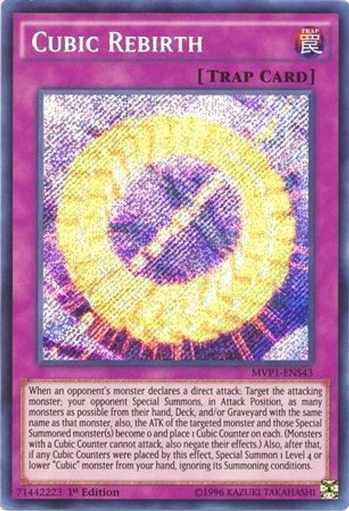 Cubic Rebirth (MVP1-ENS43) - Secret Rare