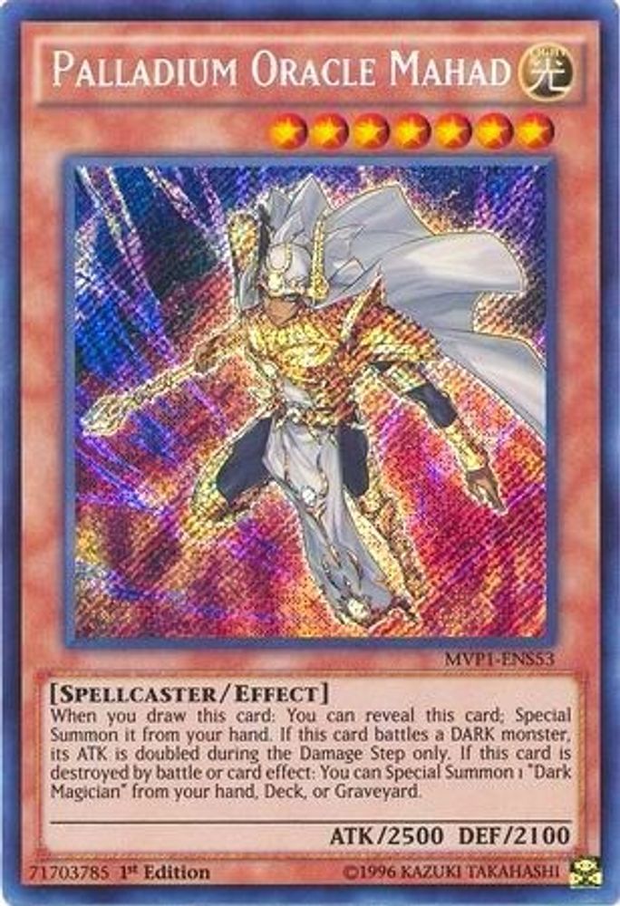 Palladium Oracle Mahad [MVP1-ENS53] Secret Rare 
