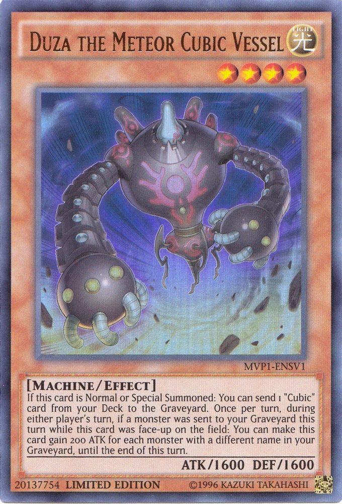 Duza the Meteor Cubic Vessel (MVP1-ENSV1) - Ultra Rare