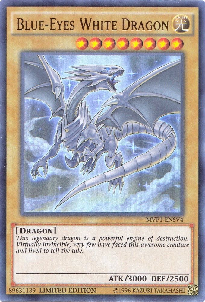 Blue-Eyes White Dragon (UR) (MVP1-ENSV4) - Ultra Rare