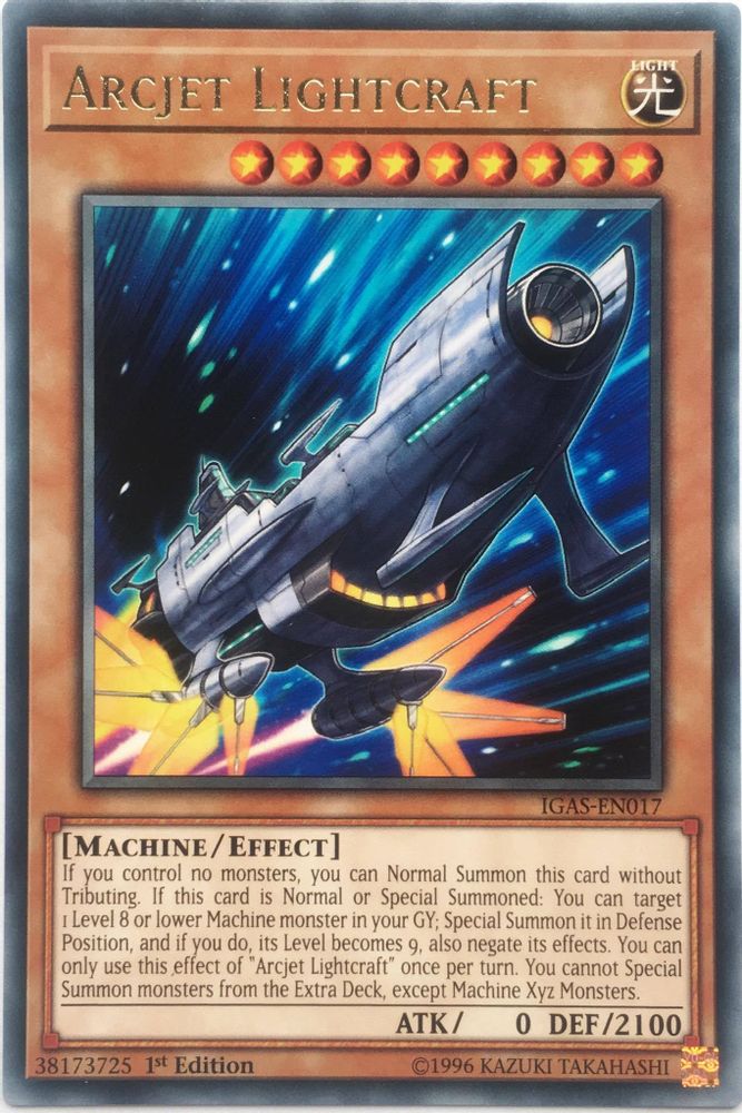Arcjet Lightcraft (IGAS-EN017) - Rare