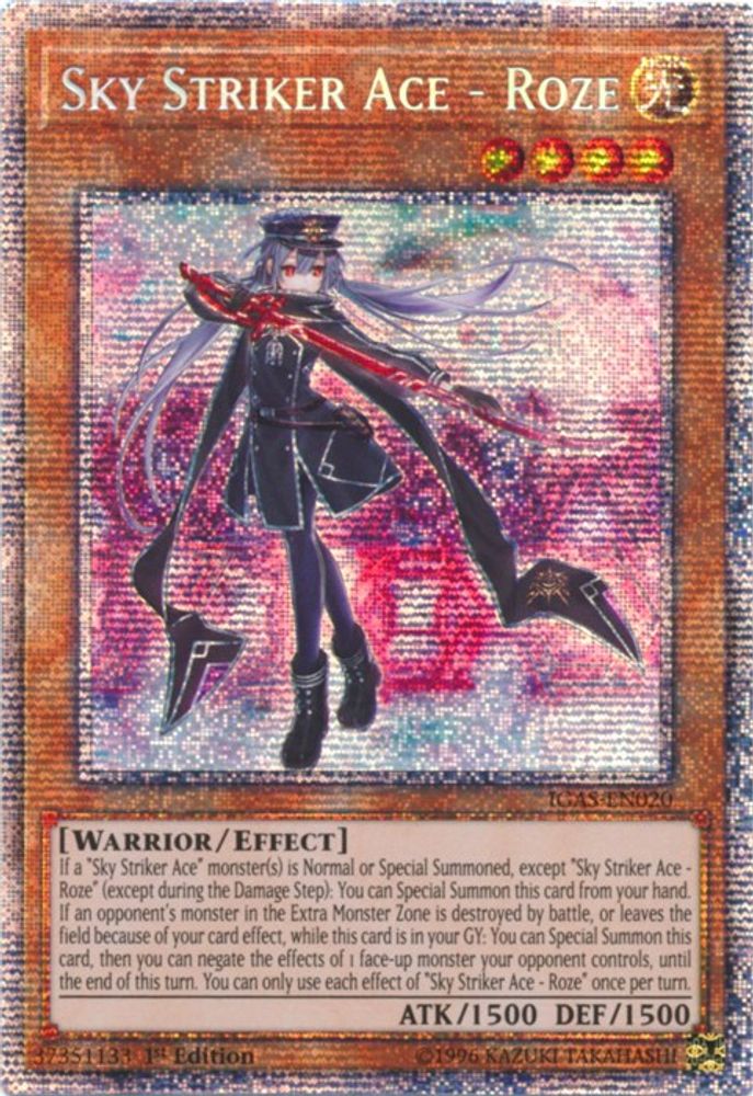 Sky Striker Ace - Roze [IGAS-EN020] Starlight Rare 