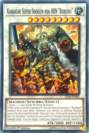 Karakuri Super Shogun mdl 00N "Bureibu" (IGAS-EN043) - Ignition Assault Unlimited