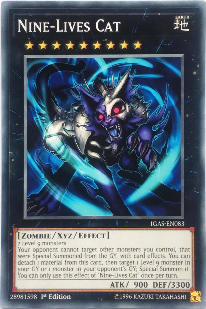 Nine-Lives Cat (IGAS-EN083) - Common