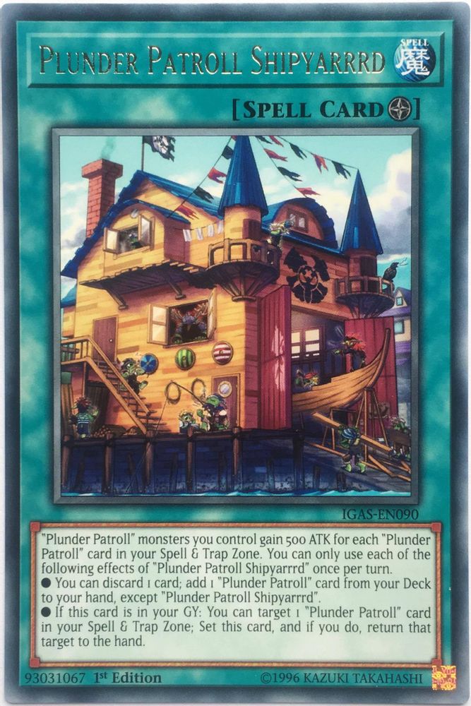 Plunder Patroll Shipyarrrd (IGAS-EN090) - Rare