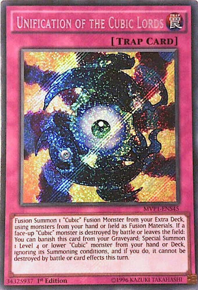 Unification of the Cubic Lords (MVP1-ENS45) - Secret Rare