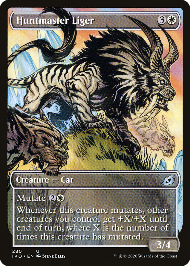 Maître chasseur Liger (Vitrine) [Ikoria : Repaire des Béhémoths] 