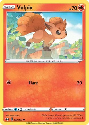 Vulpix 022  - Common
