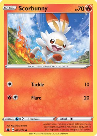 Scorbunny (031) (031) 031  - Common
