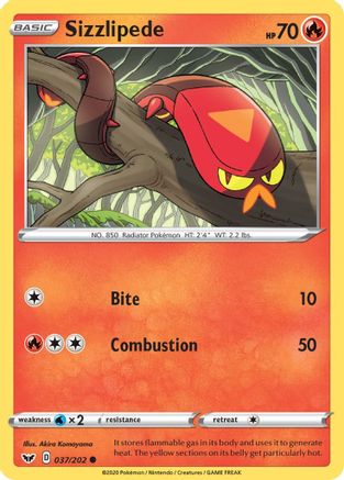 Sizzlipede (037) (037) 037  - Common