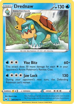 Drednaw (061/202) [Épée et bouclier : ensemble de base] 