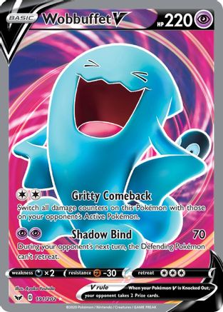 Wobbuffet V (Full Art) 191  - Holofoil - Ultra Rare
