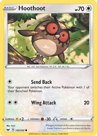 Hoothoot 143  - Common