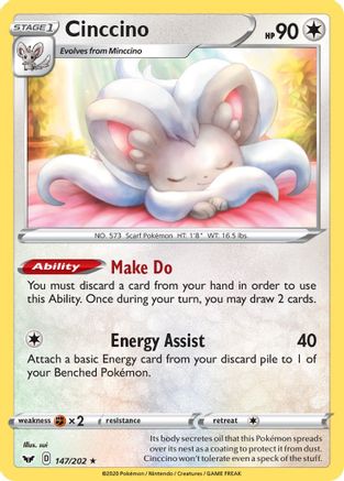 Cinccino 147  - Rare