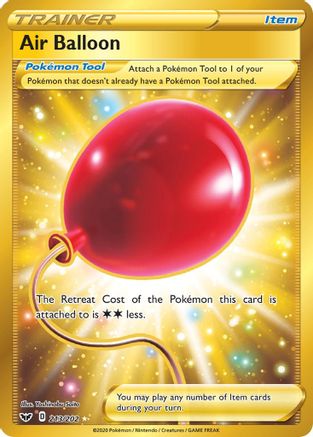 Air Balloon (Secret) 213  - Holofoil - Secret Rare