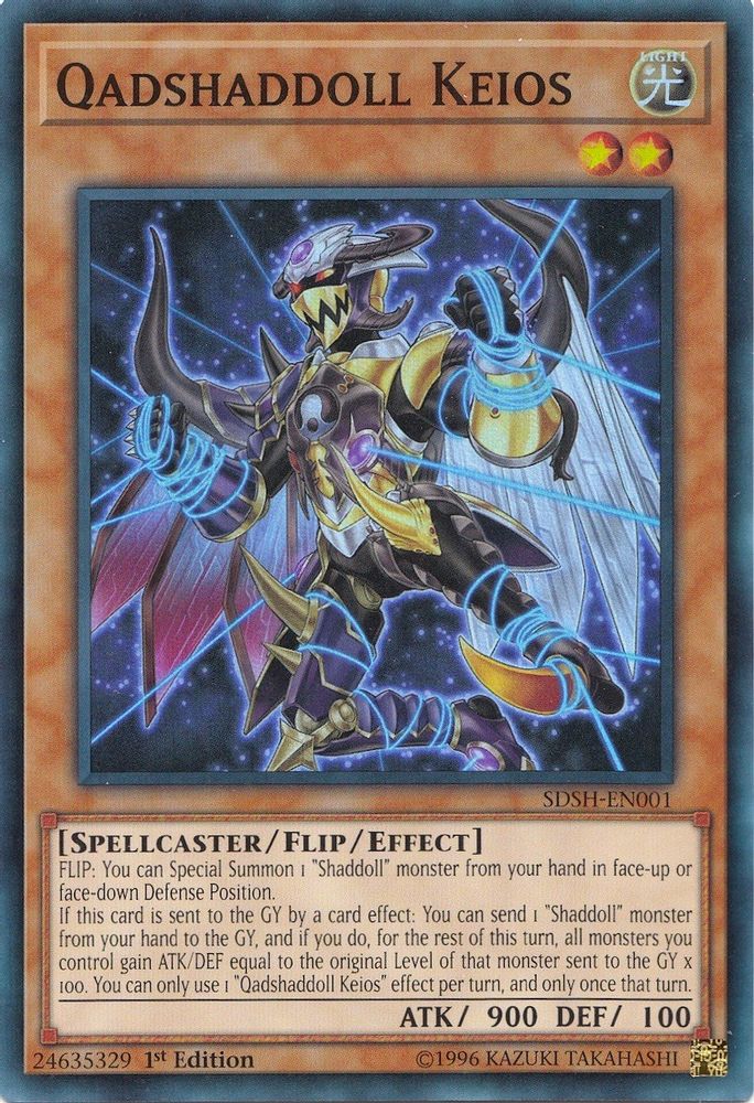 Qadshaddoll Keios [SDSH-EN001] Super Rare 