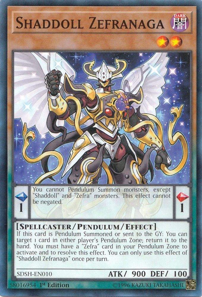 Shaddoll Zefranaga [SDSH-EN010] Commun 