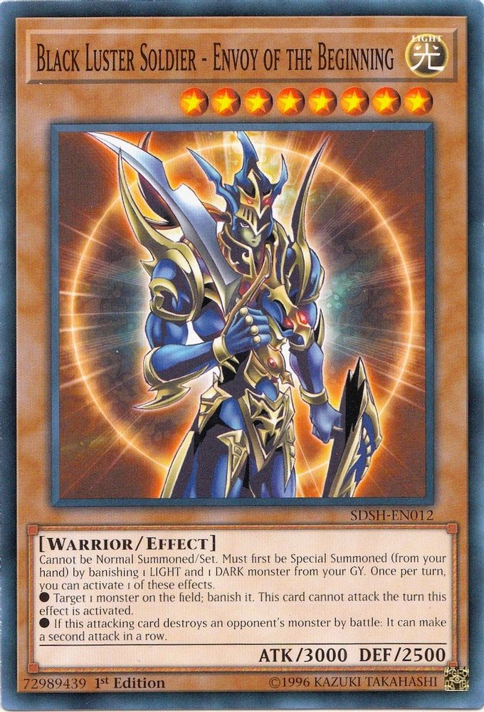 Black Luster Soldier - Envoy of the Beginning (SDSH-EN012) - Common