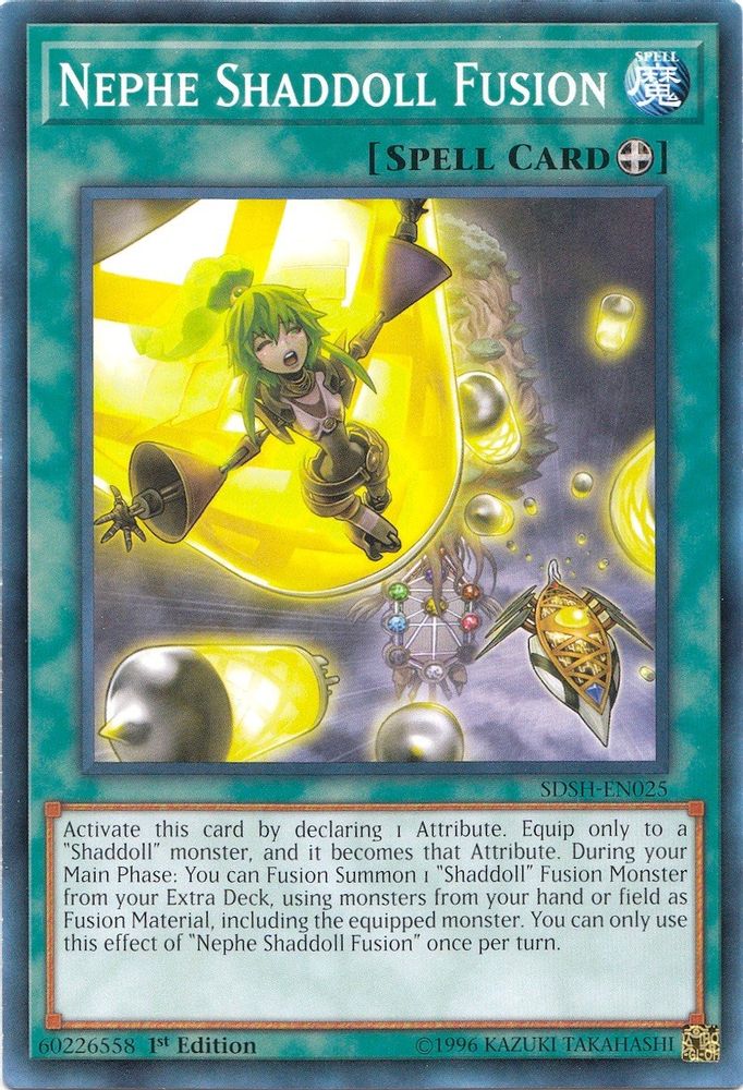 Nephe Shaddoll Fusion [SDSH-EN025] Commun 